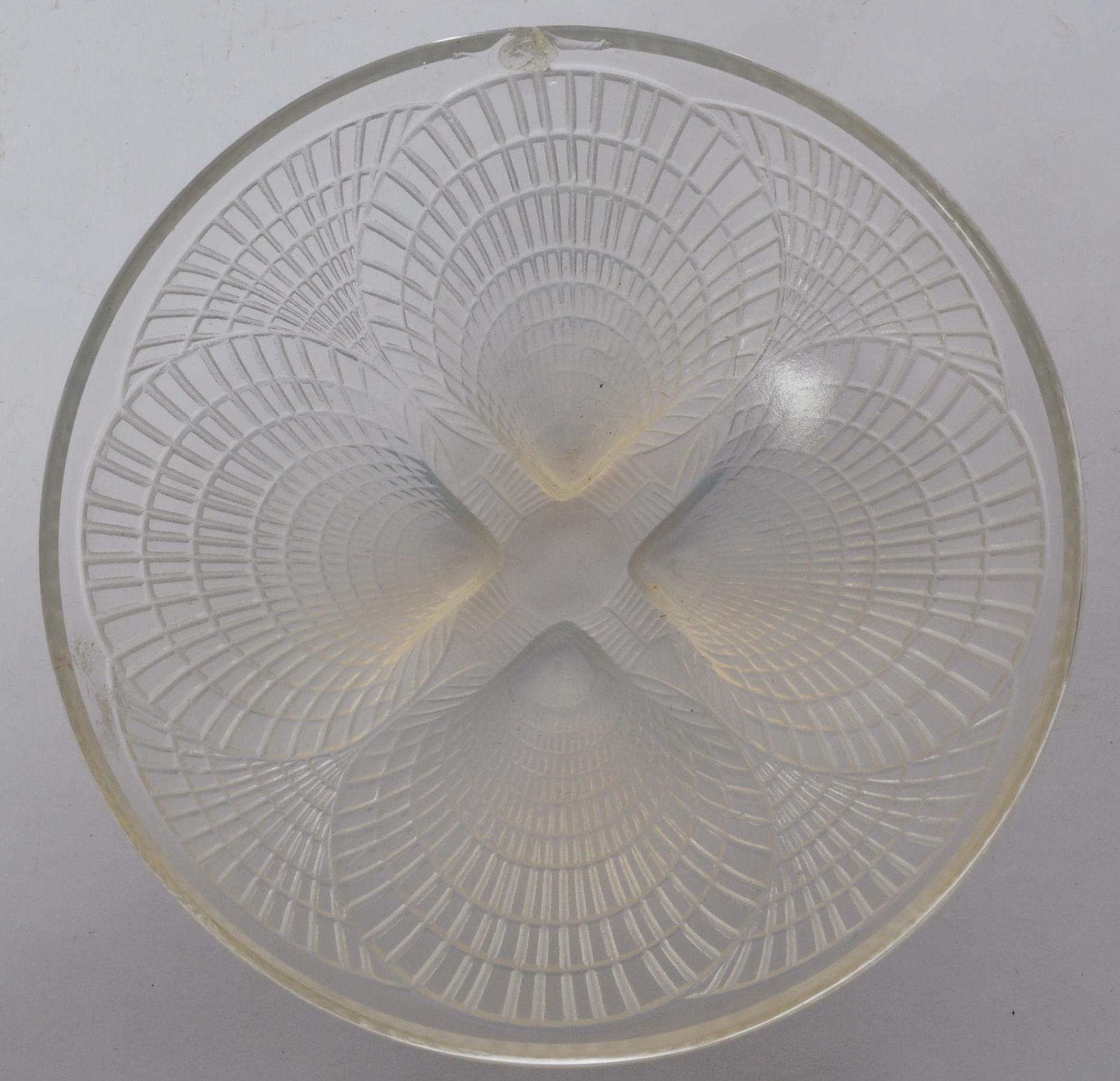 1930S RENE LALIQUE OPALESCENT COQUILLES GLASS BOWL - Image 3 of 7