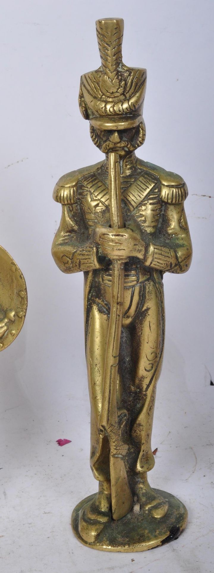 COLLECTION OF VINTAGE BRASS FIGURES - Image 3 of 5