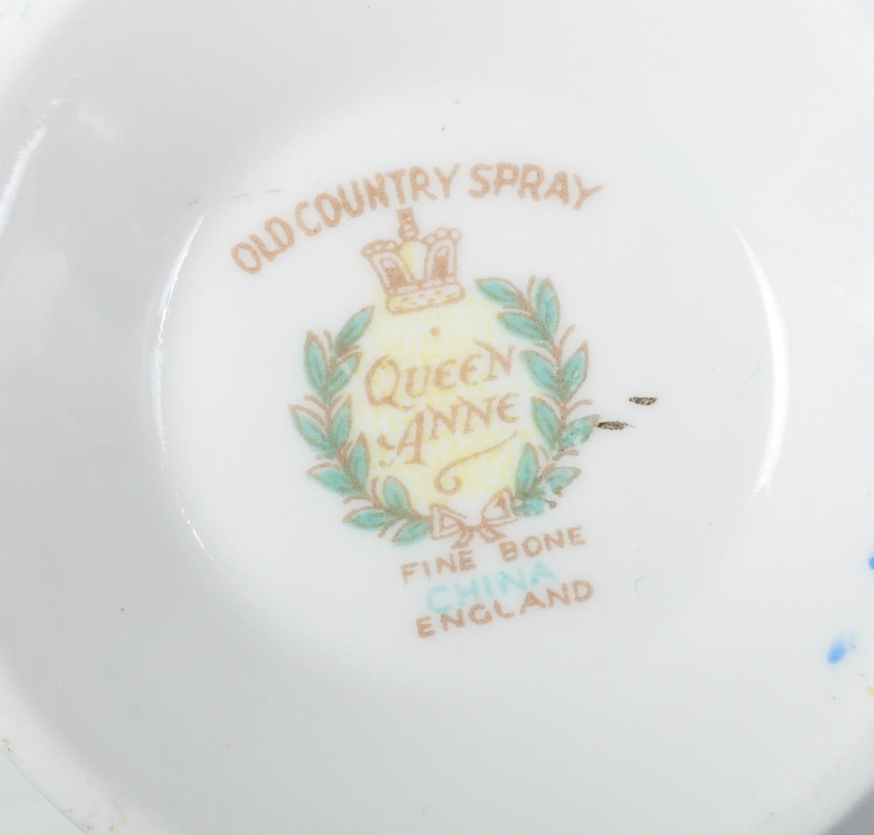 EARLY 20TH CENTURY QUEEN ANNE OLD COUNTRY SPRAY - Image 5 of 5