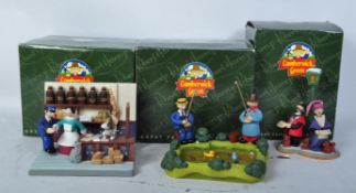 CAMBERWICK GREEN – ROBERT HARROP – X3 FIGURINES / STATUES