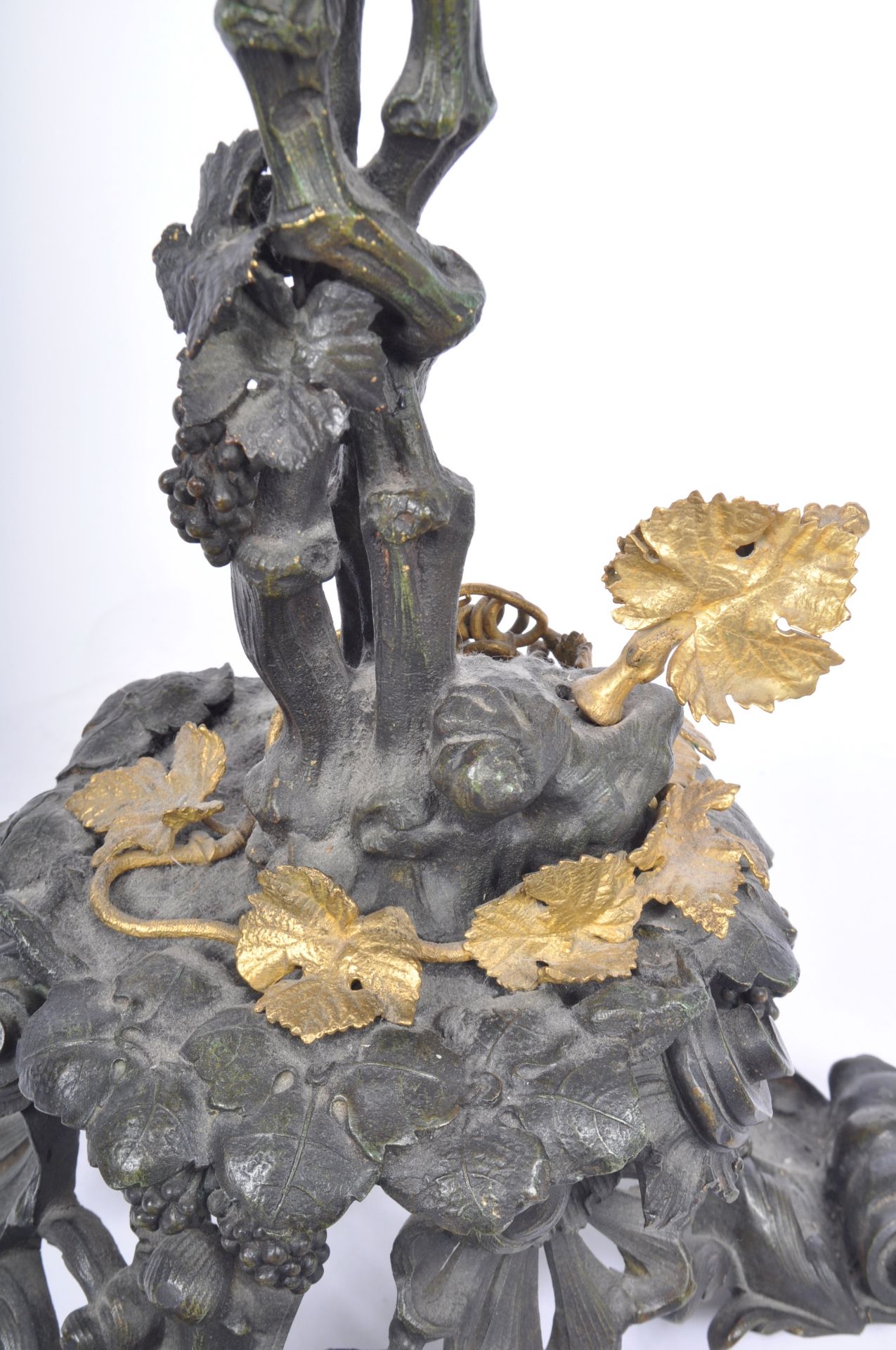 20TH CENTURY ITALIAN ORMOLU & BRONZE CANDELABRA - Image 7 of 9