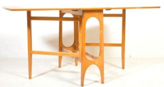 MID CENTURY TEAK DROP LEAF TABLE