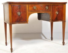 A 20TH CENTURY REGENCY REVIVAL MAHOGANY SIDEBOARD