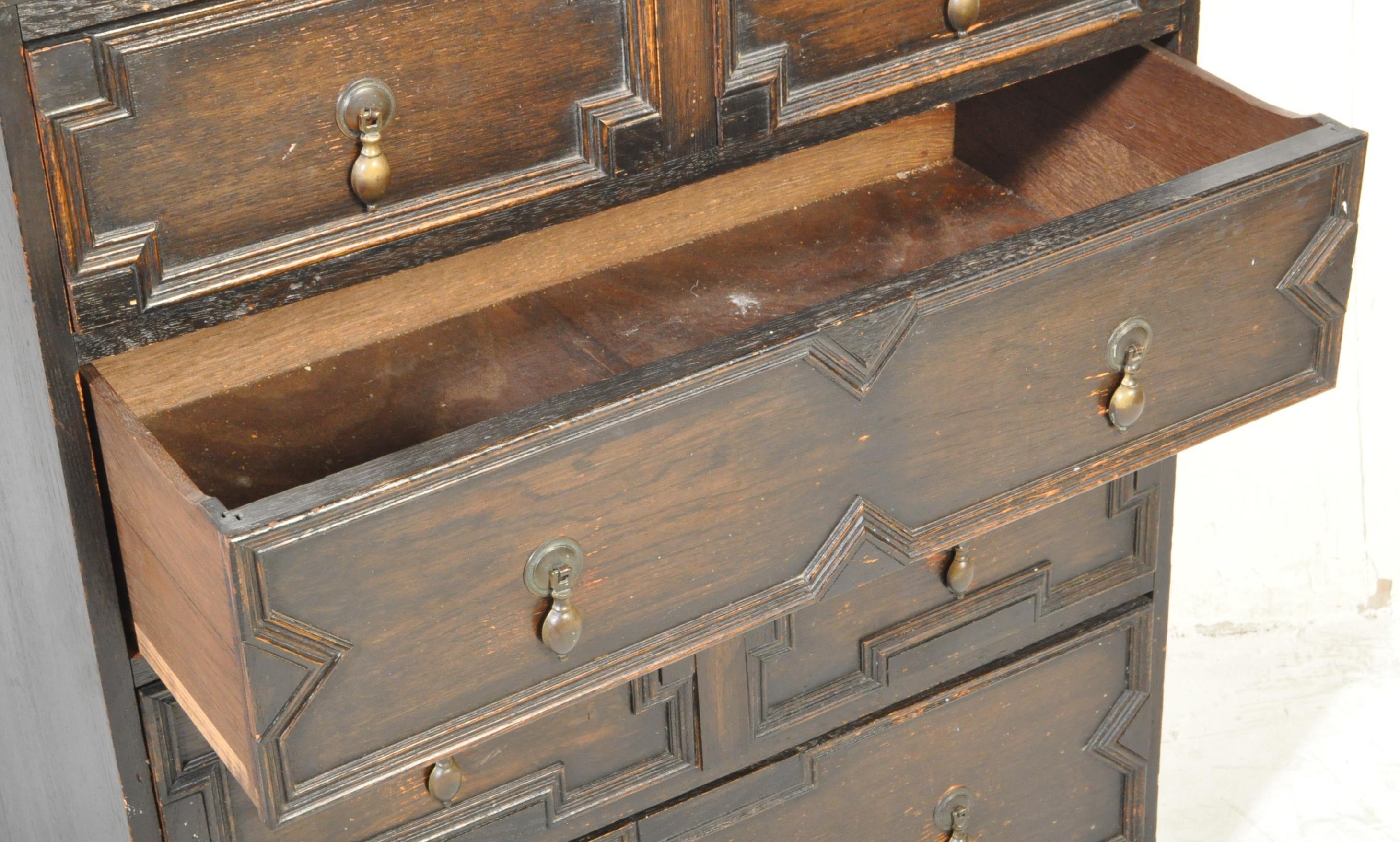 1920'S COMMONWEALTH REVIVAL BLOCK FRONT CHEST OF DRAWERS - Image 4 of 6