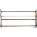 ERCOL - MODEL 268 - WALL MOUNTED HANGING PLATE RACK