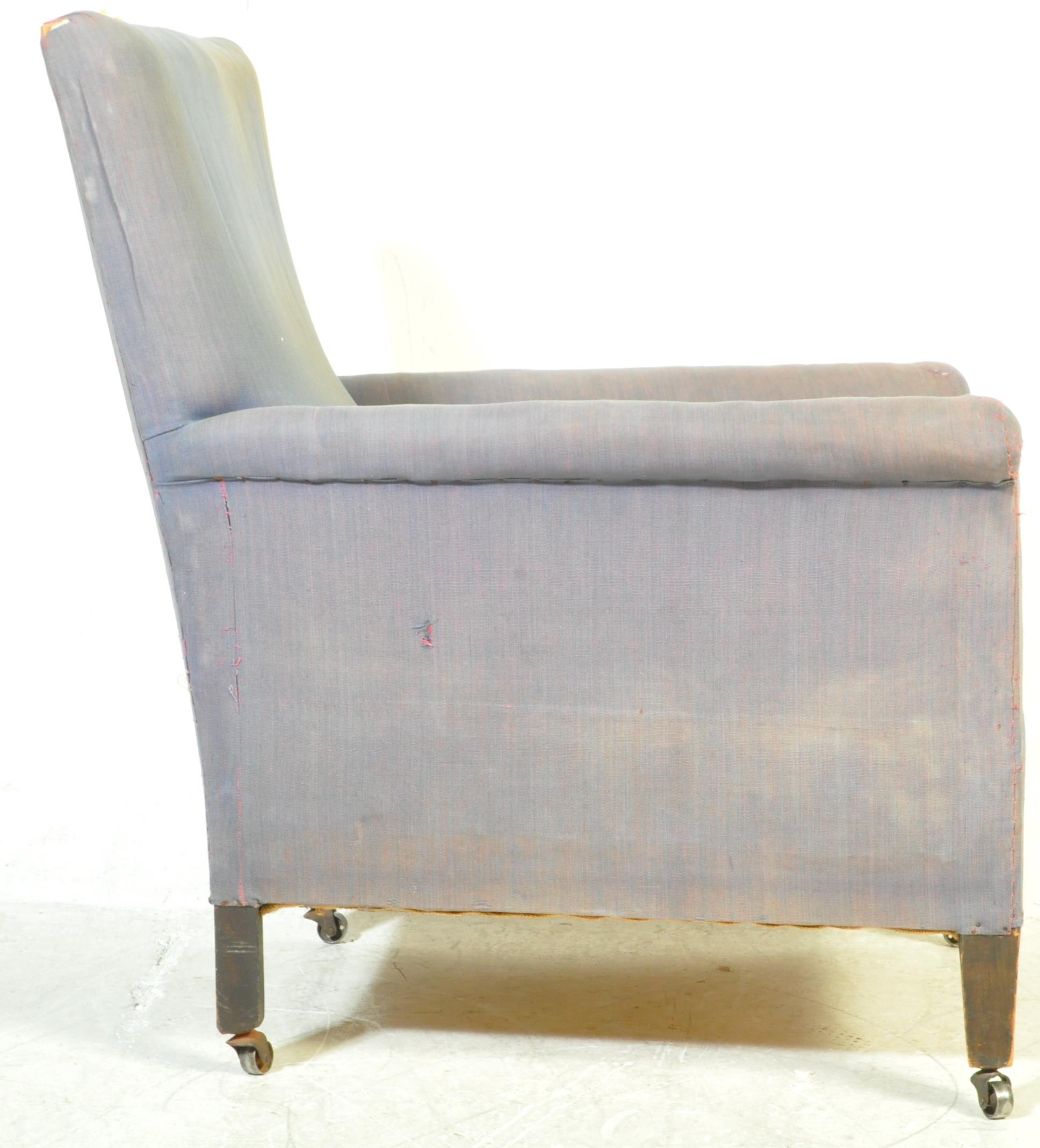 20TH CENTURY ART DECO MANNER FIRESIDE CLUB CHAIR - Image 4 of 5