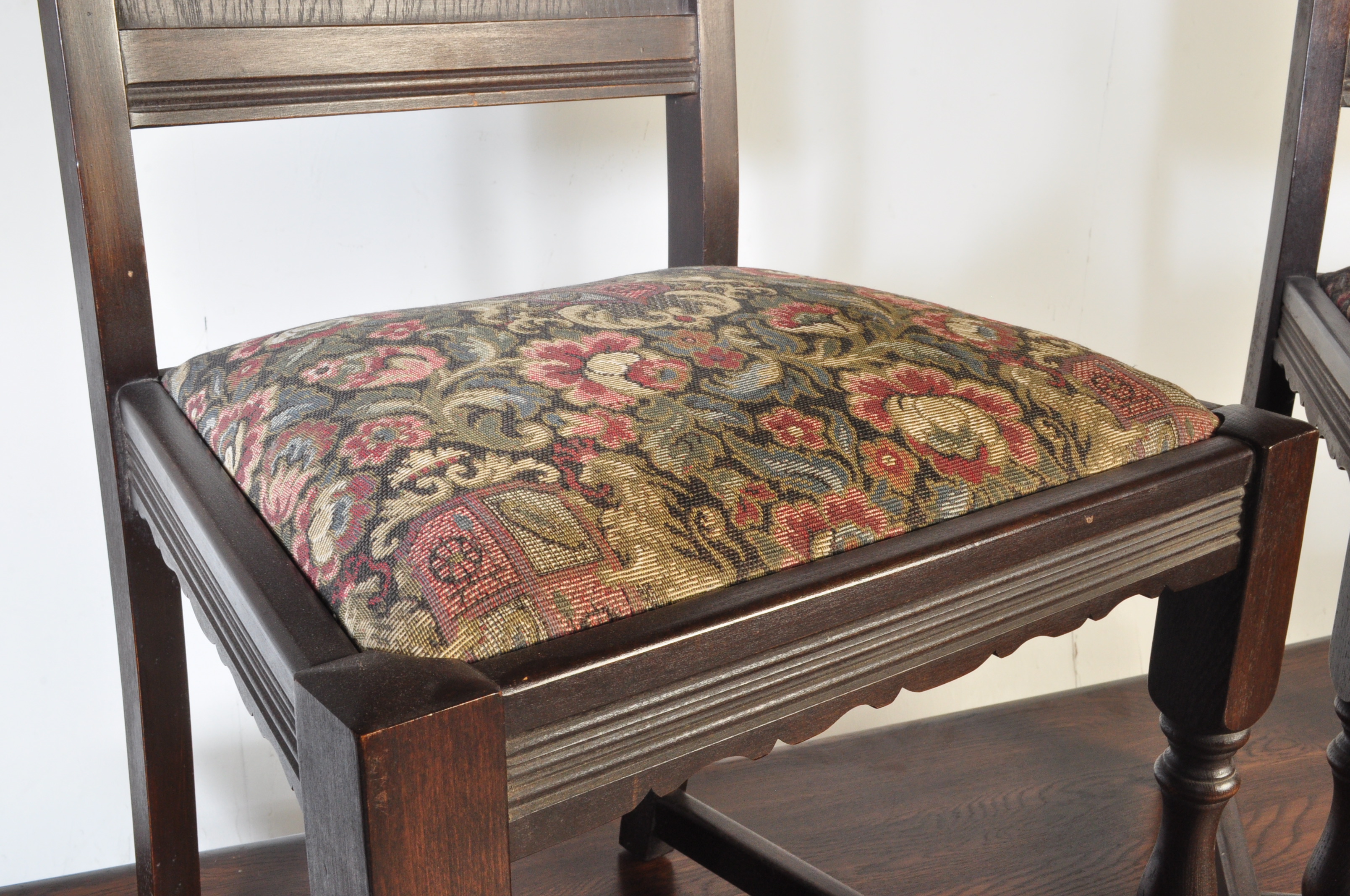 20TH CENTURY JACOBEAN REFECTORY REVIVAL DINING TABLE - Image 3 of 8