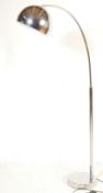 A VINTAGE STYLE CHROME FLOOR LAMP - MANNER OF HARVEY GUZZINI