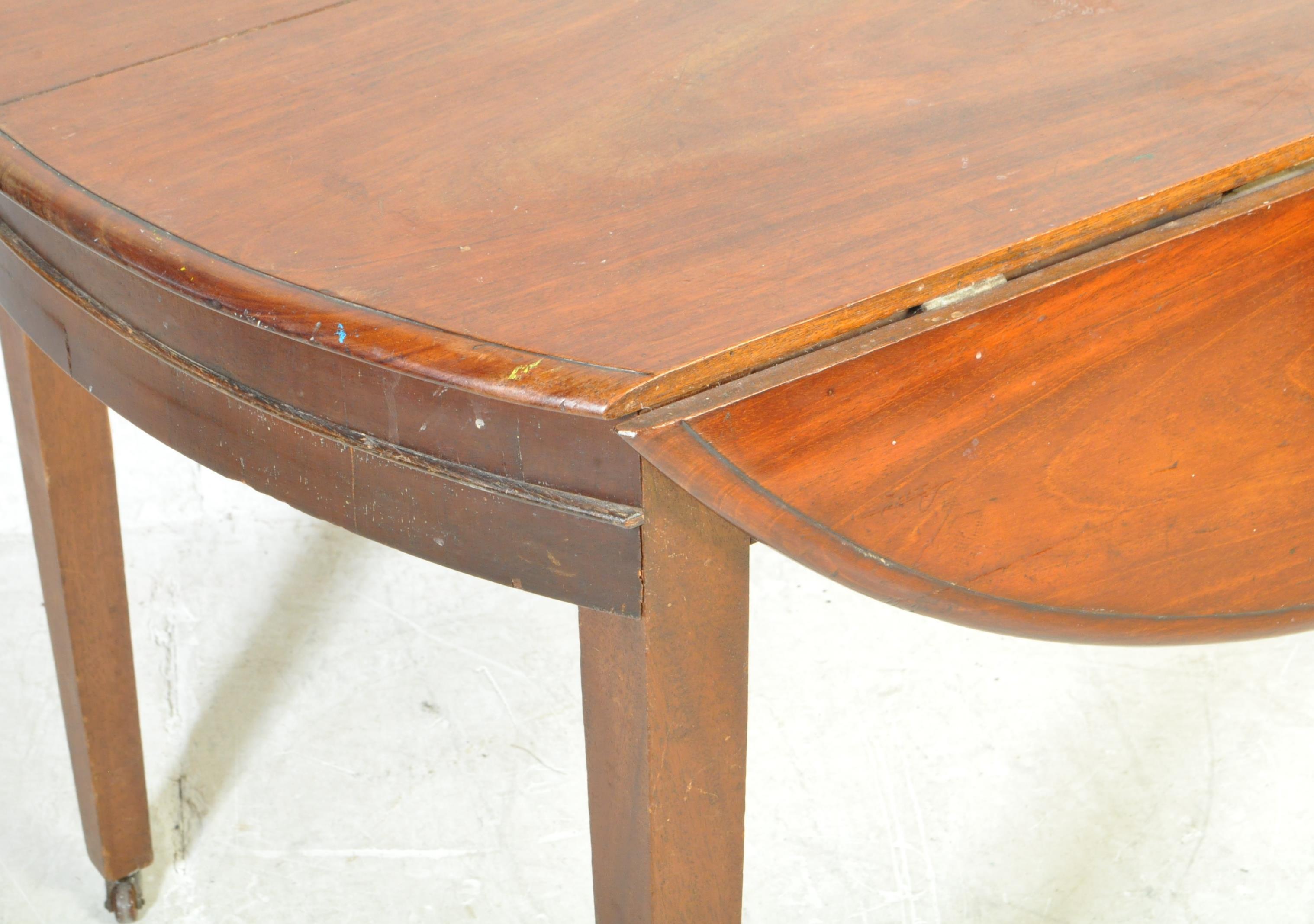 19TH CRNTURY FRENCH PROVINCIAL CHERRYWOOD DINING TABLE - Image 3 of 4
