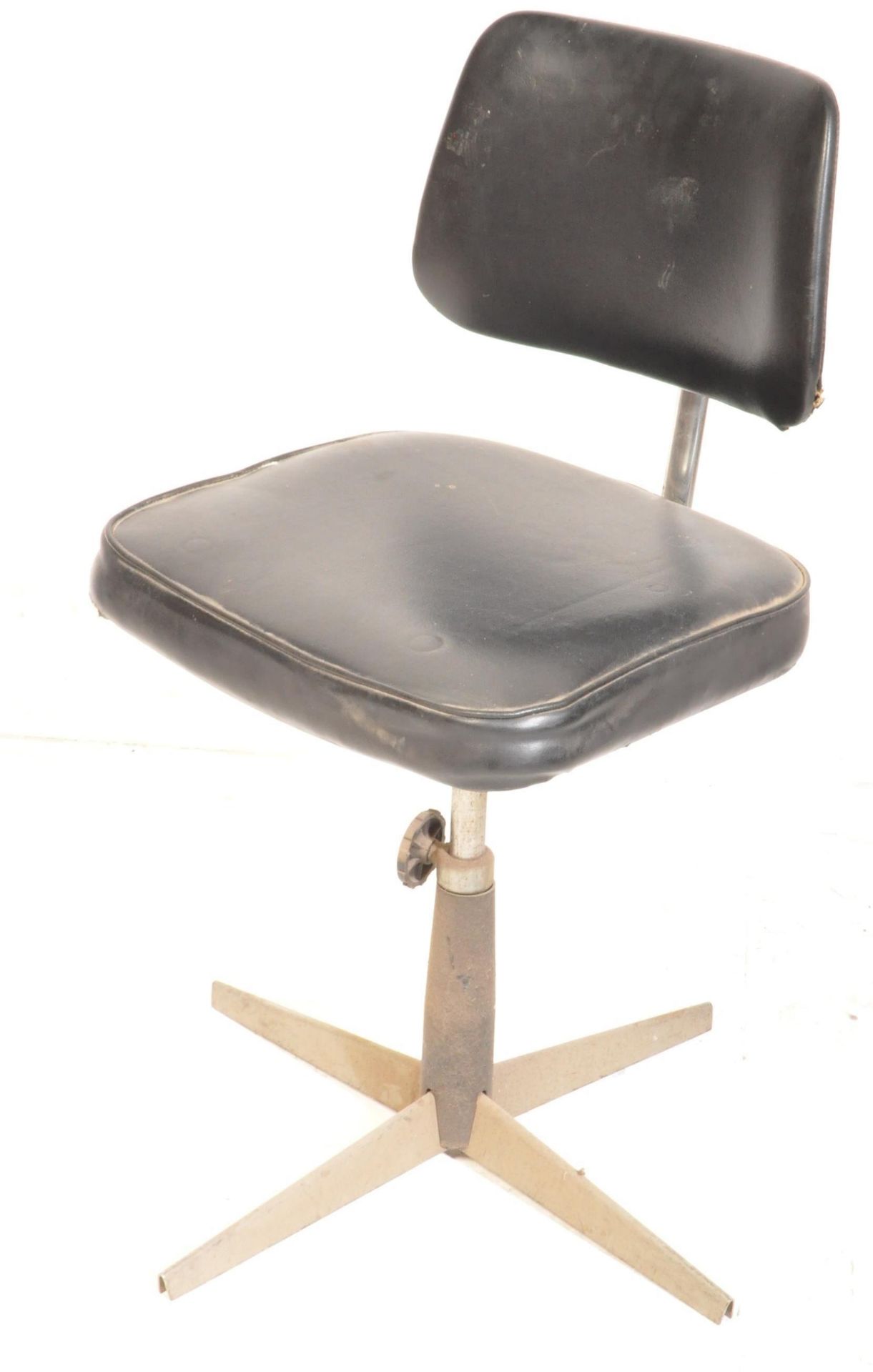 RETRO MID 20TH CENTURY SWIVEL ENGINEERS CHAIR - Image 2 of 6