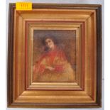 EARLY 20TH CENTURY PORTRAIT PAINTING - FEMALE SITTER