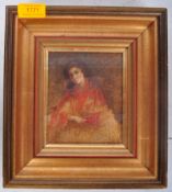 EARLY 20TH CENTURY PORTRAIT PAINTING - FEMALE SITTER