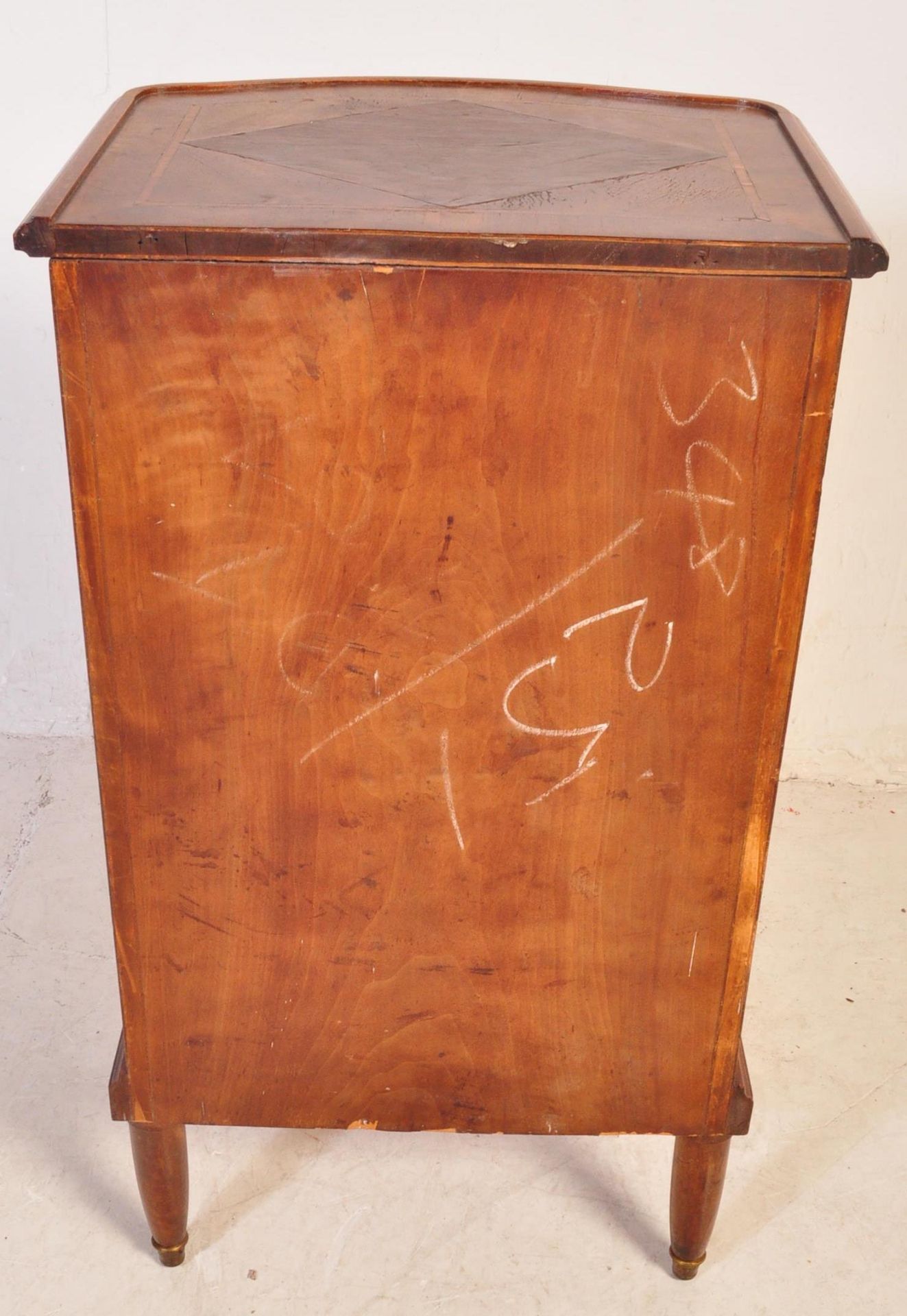 19TH CENTURY FRENCH WALNUT INLAID POT CUPBOARD - Bild 5 aus 5