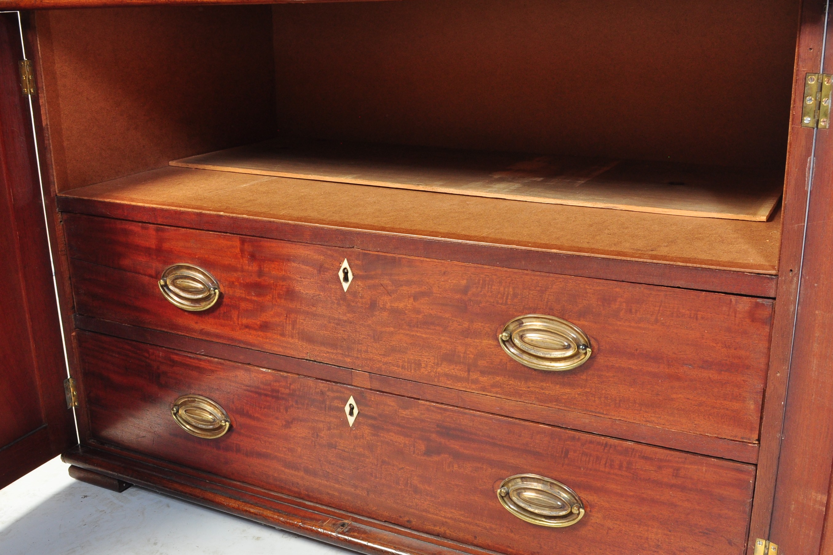 19TH CENTURY VICTORIAN MAHOGANY SECRETAIRE BOOKCASE - Image 9 of 13