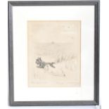 AFTER MARGUERITE KIRMSE (1885-1954) DRY POINT ETCHING SEA URCHINS