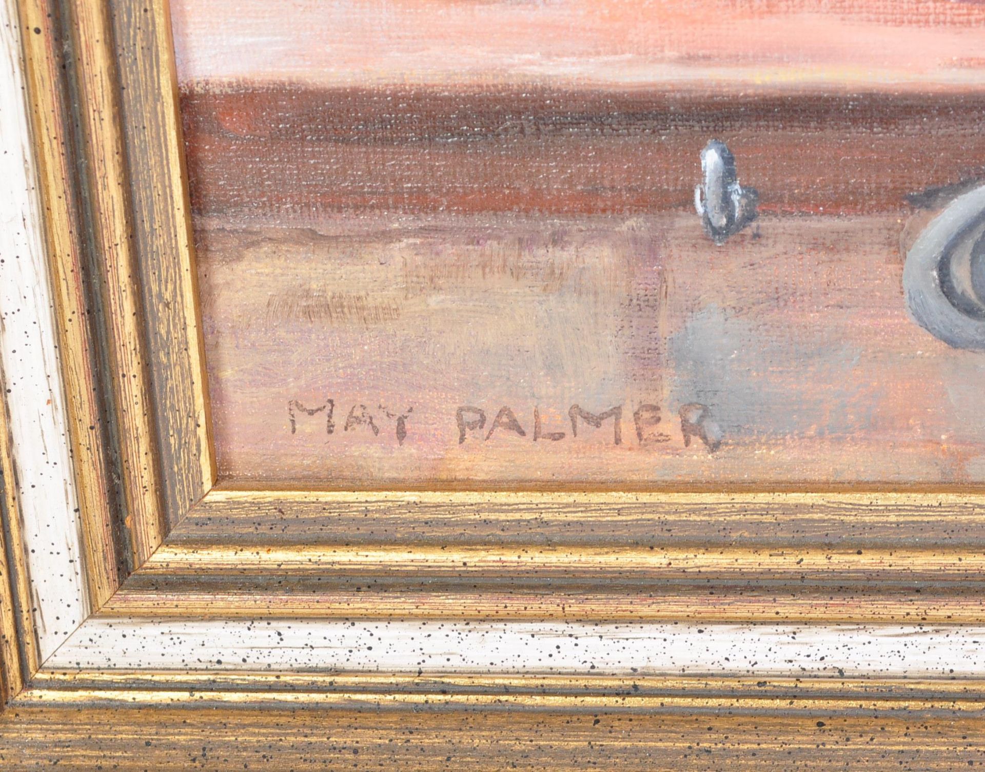 MAY PALMER - OIL ON BOARD PAINTING - Image 3 of 4