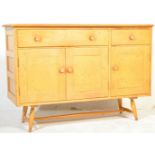 LUCIEN ERCOLANI - ERCOL - MODEL 366 - 1960S BEECH & ELM SIDEBOARD