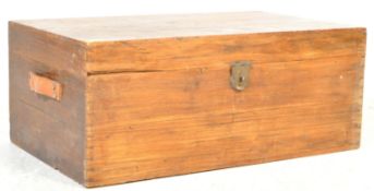 EARLY 20TH CENTURY CAMPHOR WOOD TRUNK CHEST
