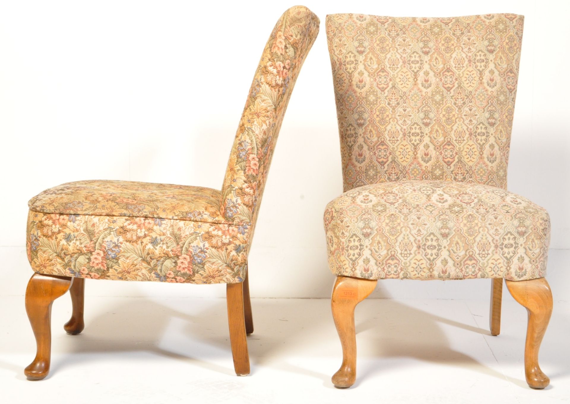 20TH CENTURY RETRO PARKER KNOLL STYLE BEDROOM CHAIRS - Bild 7 aus 9