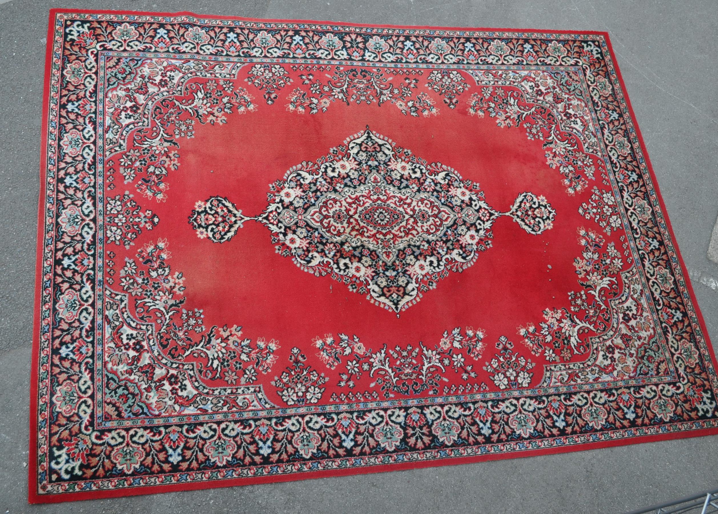 VINTAGE 20TH CENTURY PERSIAN ISLAMIC CARPET FLOOR RUG