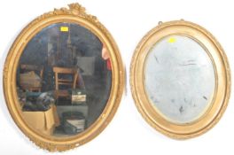 EARLY 20TH CENTURY FLORENTINE REVIVAL MIRROR & OTHER