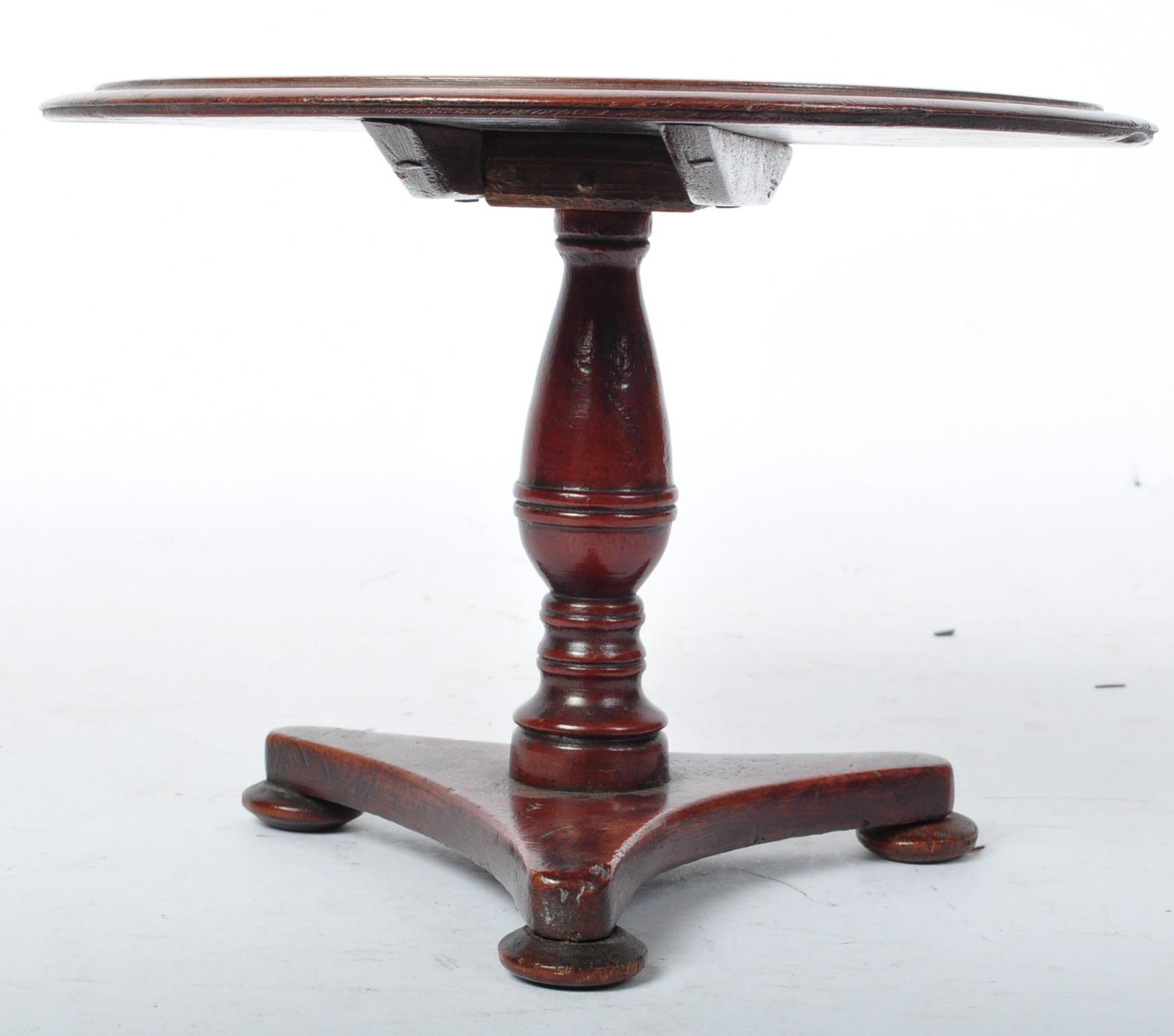 EARLY 20TH CENTURY MAHOGANY APPRENTICE PIECE TABLE