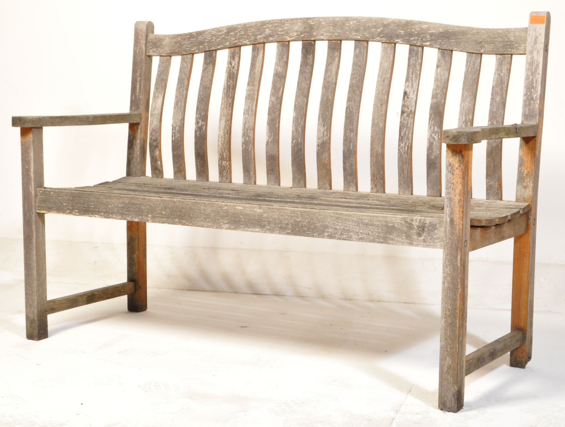 VINTAGE TEAK WOOD GARDEN BENCH