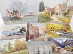 FRANK DUFFIELD (1901-1982) COLLECTION OF WATERCOLOURS