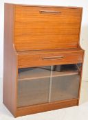 RETRO VINTAGE 20TH CENTURY TEAK STUDENT BUREAU