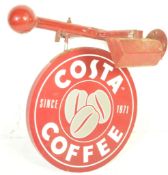 CONTEMPORARY SHOP ADVERTISING SIGN FOR COSTA COFFEE