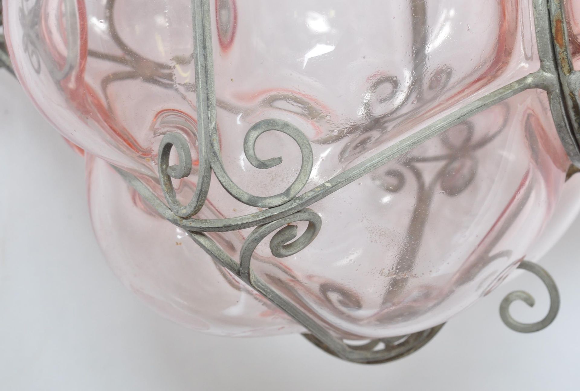 RETRO MID 20TH CENTURY MURANO HAND BLOWN GLASS PORCH SHADES - Image 3 of 5
