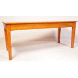 RETRO VINTAGE MID 20TH CENTURY OAK REFECTORY TABLE