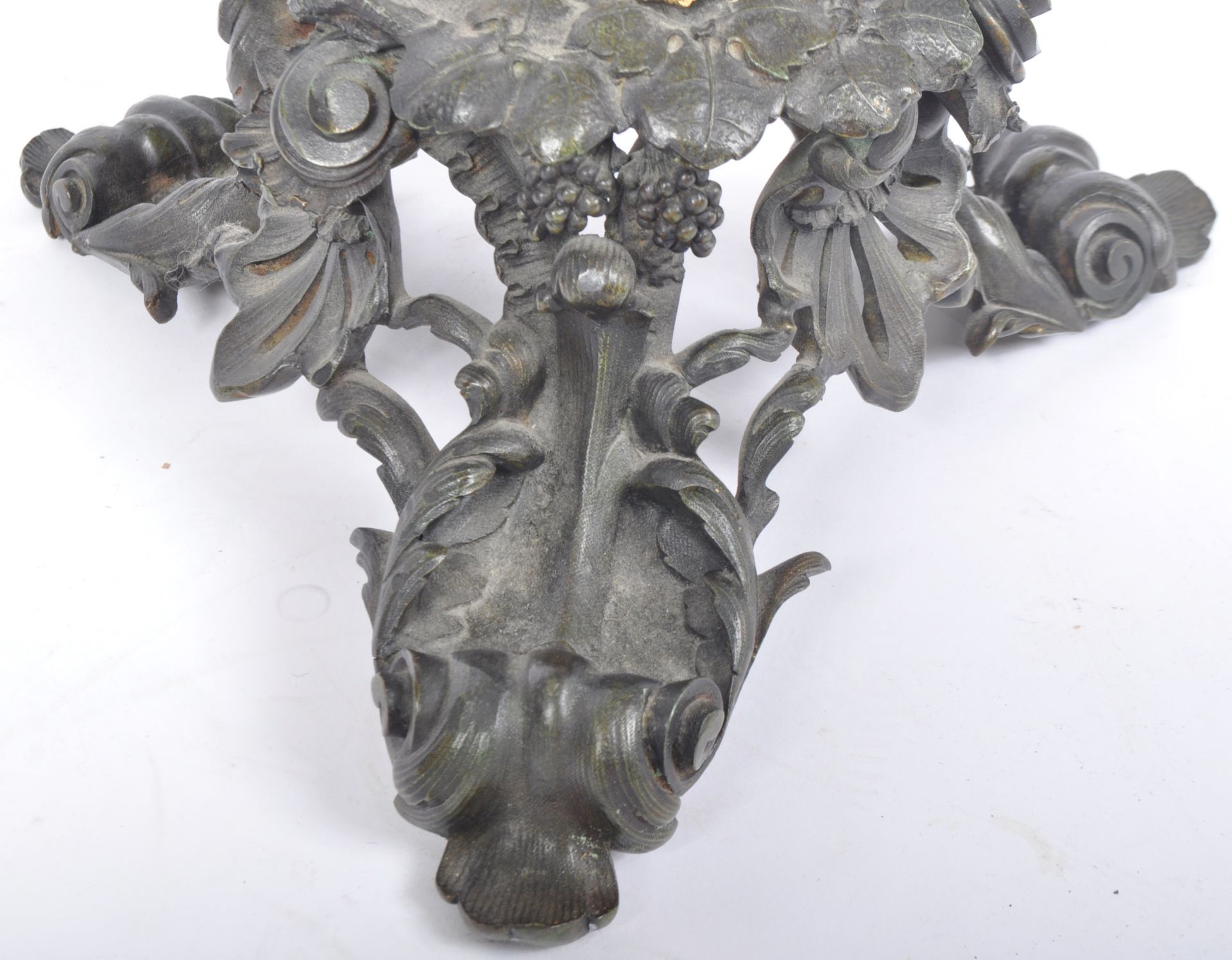 20TH CENTURY ITALIAN ORMOLU & BRONZE CANDELABRA - Image 8 of 9