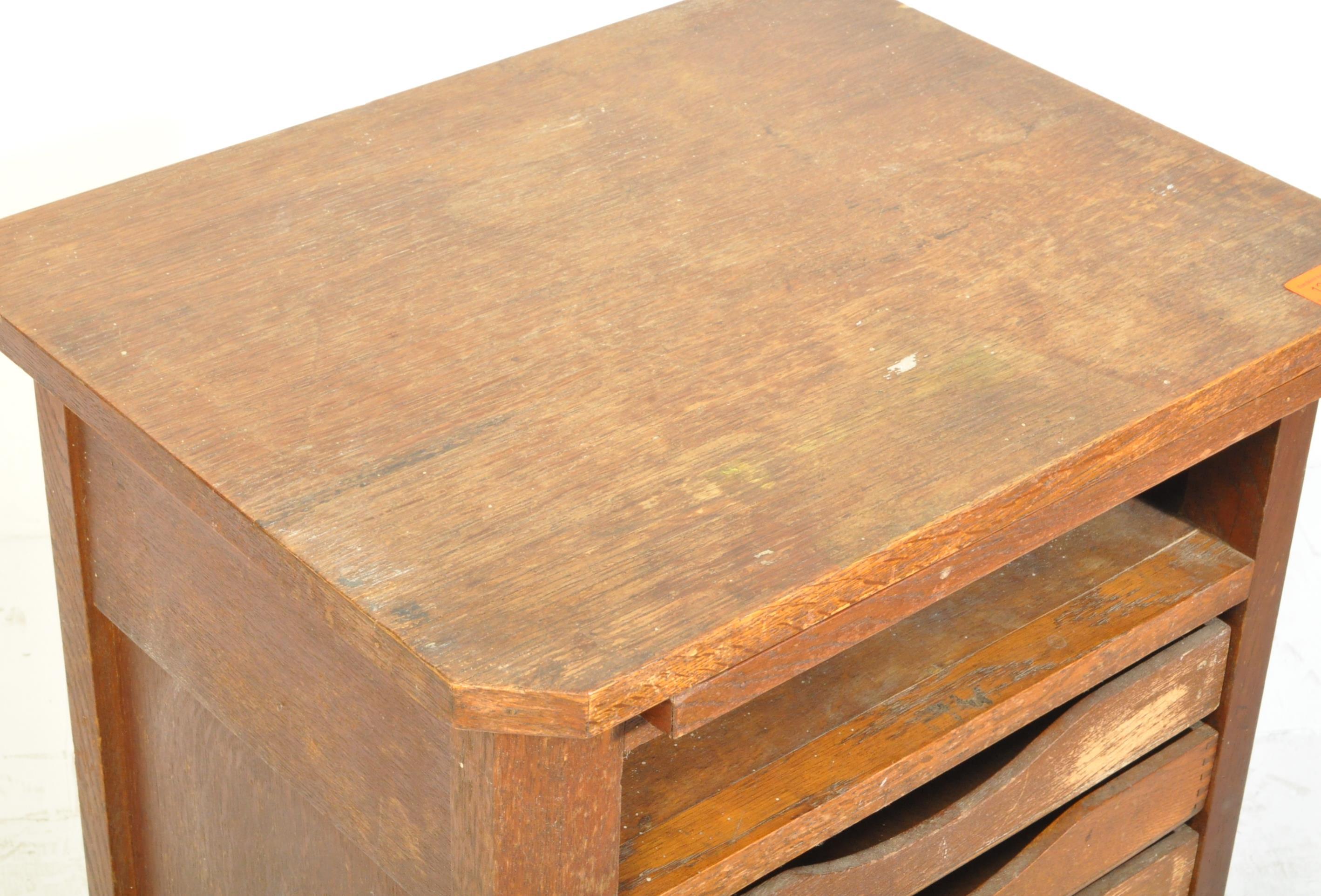 ASTROLA - EARLY 20TH CENTURY OAK OFFICE FILING CABINET - Image 3 of 6