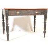 19TH CENTURY VICTORIAN HOUSE PINE DINING TABLE