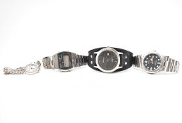 GROUP OF FOUR VINTAGE WATCHES - CHEVY - ACCURIST - SEIKO