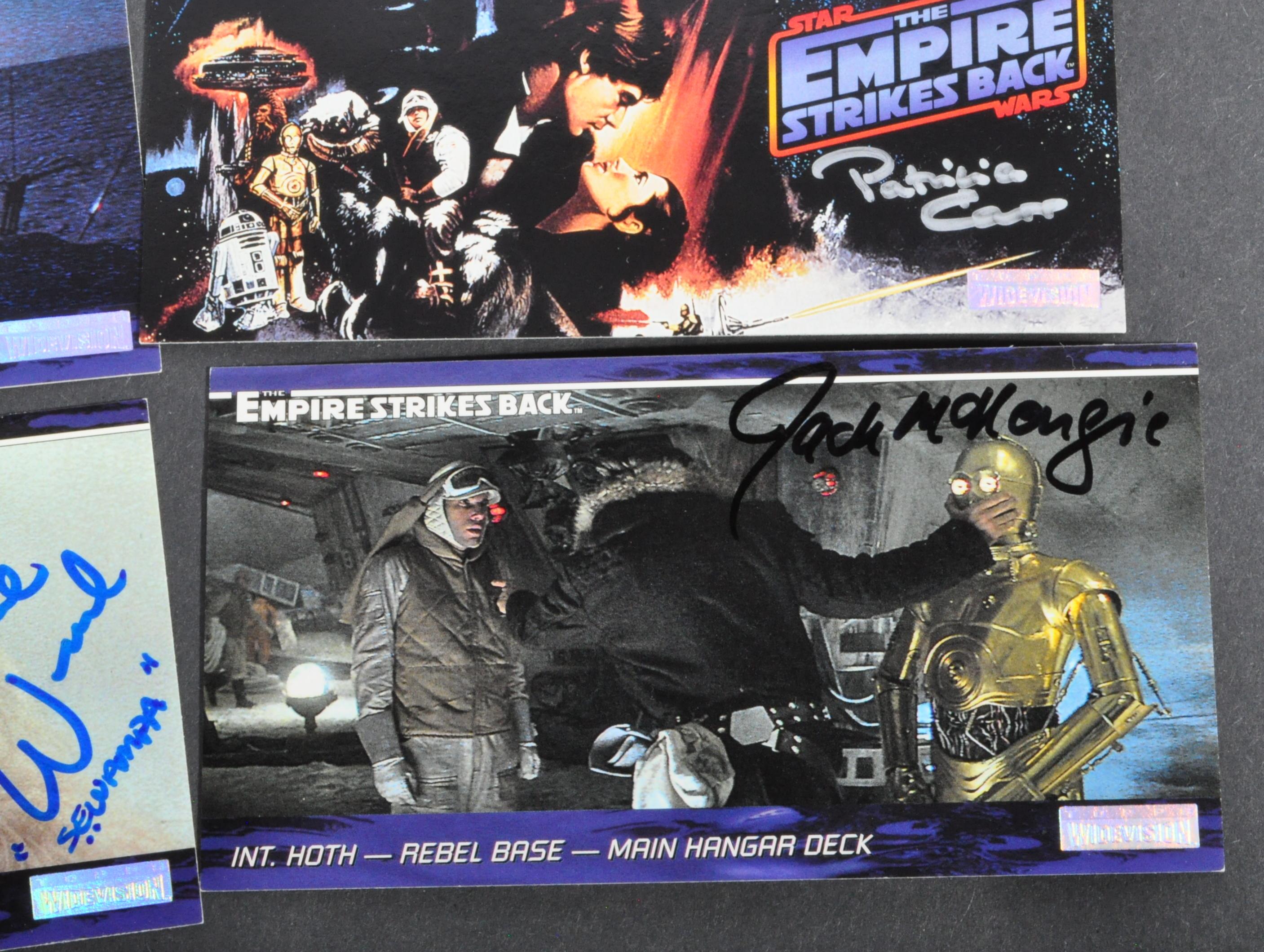 STAR WARS - EMPIRE STRIKES BACK - SIGNED OFFICIAL TRADING CARDS - Image 4 of 4