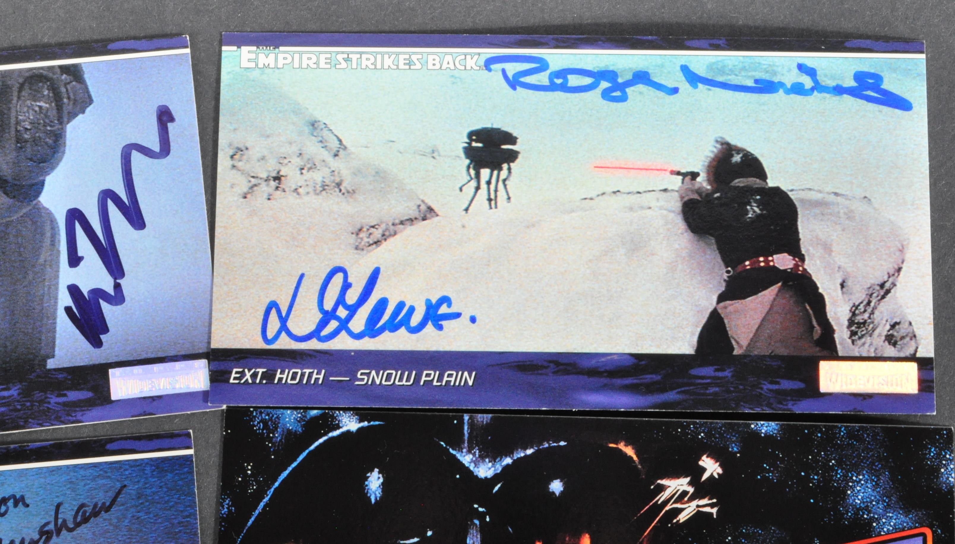 STAR WARS - EMPIRE STRIKES BACK - SIGNED OFFICIAL TRADING CARDS - Image 2 of 4