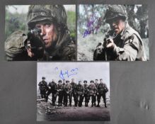 BAND OF BROTHERS - COLLECTION OF SIGNED 8X10" PHOTOGRAPHS