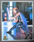 STAR WARS - SHANNON MCRANDLE - MARA JADE - OFFICIAL PIX SIGNED PHOTO