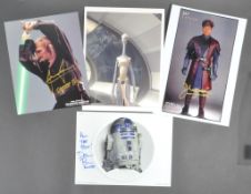 STAR WARS - ATTACK OF THE CLONES - 8X10" SIGNED PHOTOGRAPH COLLECTION
