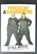JENNIFER SAUNDERS & DAWN FRENCH - AUTOGRAPHED SHOW PROGRAMME