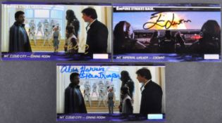 STAR WARS - EMPIRE STRIKES BACK - AUTOGRAPHED TRADING CARDS