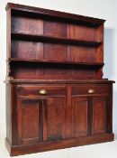 EARLY 20TH CENTURY OAK WELSH KITCHEN DRESSER SIDEBOARD