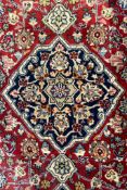 20TH CENTURY PERSIAN ISLAMIC ORIENTAL KESHAN RUG