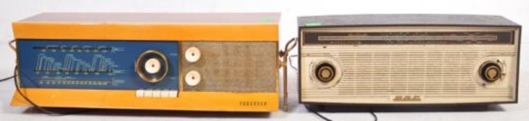 TWO VINTAGE FERGUSON & GEC VALVE RADIOS