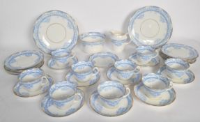 EARLY 20TH CENTURY BONE CHINA TEA SERVICE