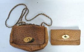 VINTAGE MULBERRY STYLE HANDBAG & PURSE