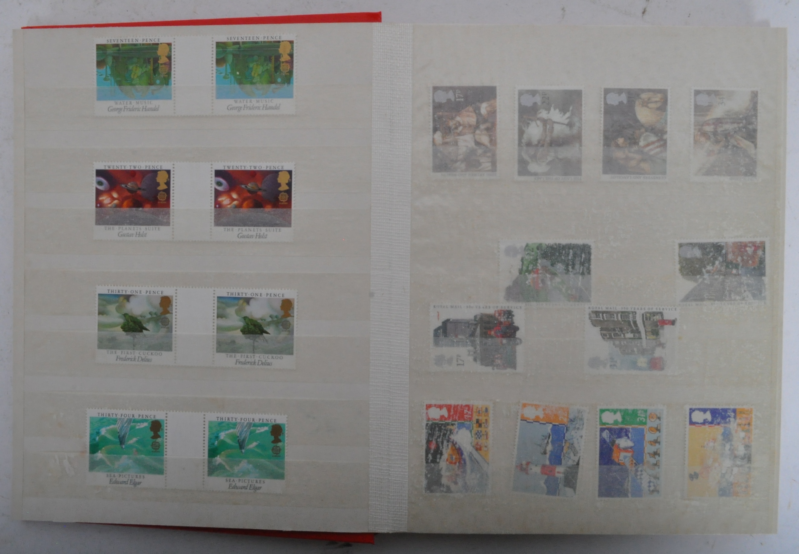 COLLECTION OF BRITISH UNFRANKED UNSTAMPED DECIMAL STAMPS - Image 2 of 10