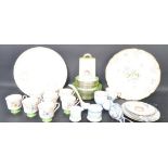COLLECTION OF BAVARIAN GERMAN PORCELAIN ITEMS